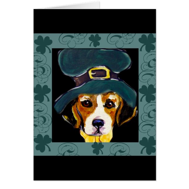St. Patty Beagle (Voorkant)
