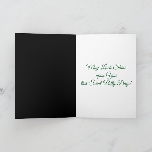 St. Patty Beagle Dog Kaart (Binnen)