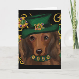St.Patty Doxie Kaart