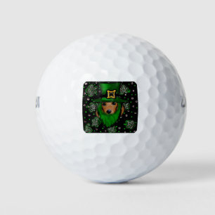 St. Patty Doxie Kunstontwerp Golfballen
