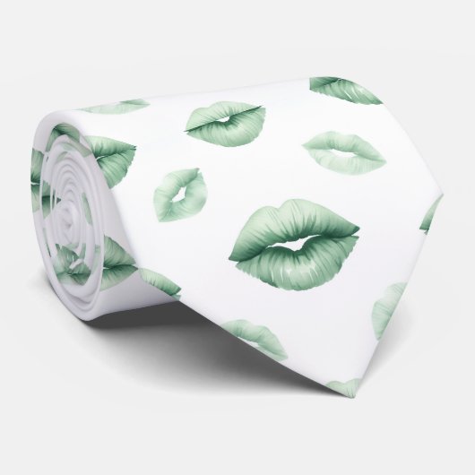 St Patty Kisses Stropdas (Opgerold)