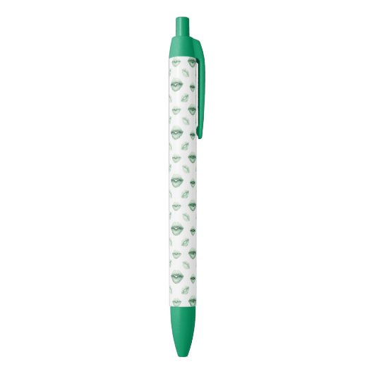 St Patty Kisses Zwarte Inkt Pen (Achterkant (Verticaal))