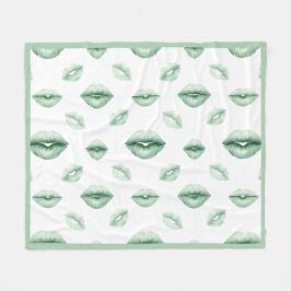 St Patty Kusjes Fleece Deken