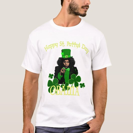 St. Patty Obama T-shirt (Voorkant)