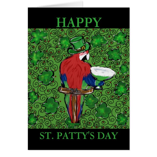 St Patty Papegaai (Voorkant)