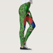 St. Patty Papegaai Leggings (Rechts)