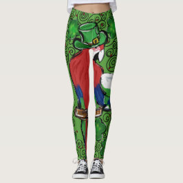 St. Patty Papegaai Leggings