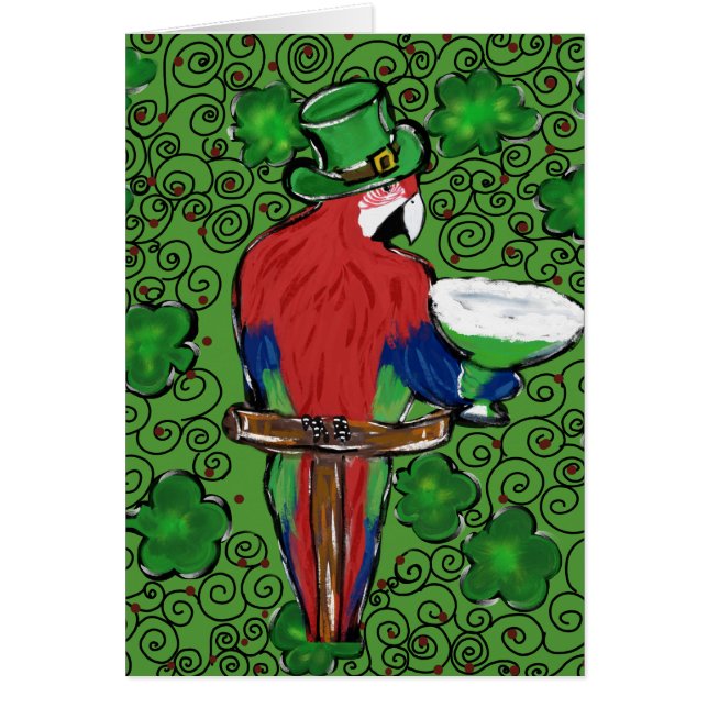 St. Patty Parrot (Voorkant)
