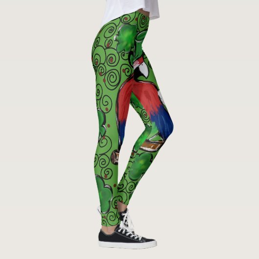 St. Patty Parrot Leggings (Rechts)