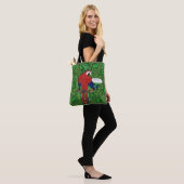 St. Patty Parrot Tote Bag (Op model)