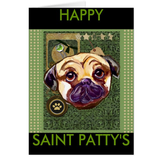 ST. PATTY PUG (Voorkant)