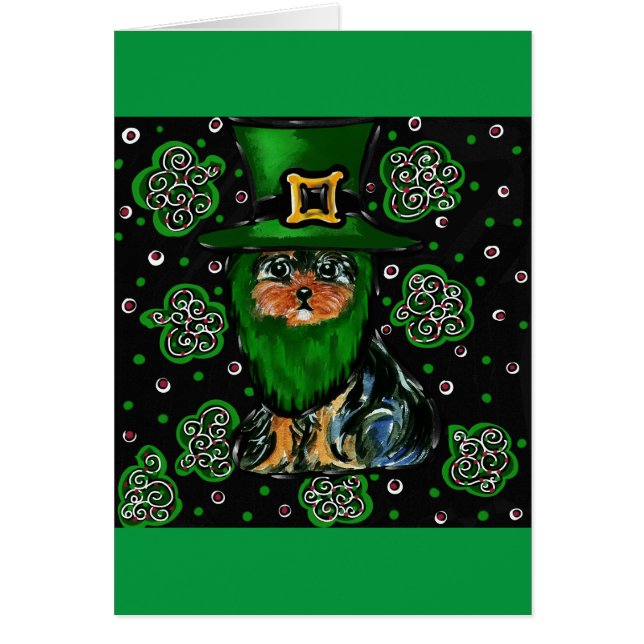 St. Patty Yorkie Poo (Voorkant)