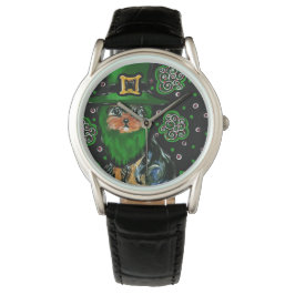 St. Patty Yorkie Poo Horloge