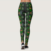 St. Patty Yorkie Poo Leggings (Achterkant)