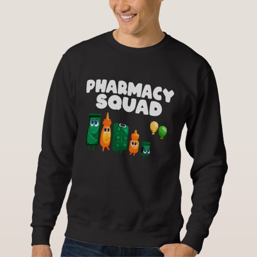 St Patty's Apothecary Worker   Pills Pharmacy Squa Trui (Voorkant)