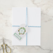 St. Patty's dag monogram kuif Gift Label Cadeaulabel (Met Touw)