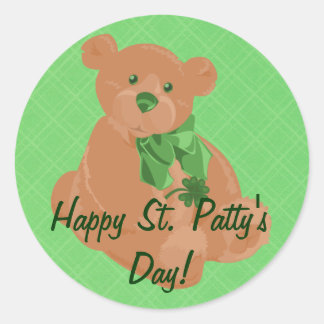 St. Patty's Day Beer Ronde Sticker