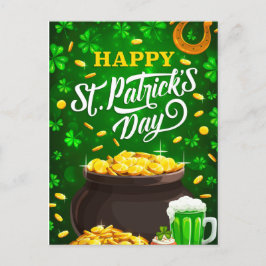 St. Patty's Day Briefkaart