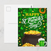 St. Patty's Day Briefkaart (Voorkant / Achterkant)