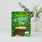 St. Patty's Day Briefkaart (Staand voorkant)