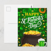 St. Patty's Day Briefkaart (Voorkant / Achterkant)