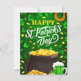 St. Patty's Day Briefkaart
