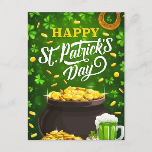 St. Patty's Day Briefkaart (Voorkant)