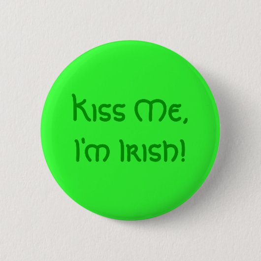 St. Patty's Day Button (Voorkant)