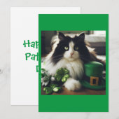 St. Patty's Day Cat (Voorkant / Achterkant)