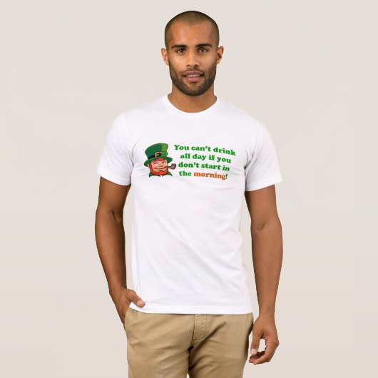 St. Patty's Day Drinkin' Shirt! T-shirt (Voorkant volledig)