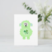 St. Pattys Day Goofkins lam Briefkaart (Staand voorkant)