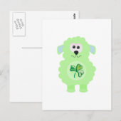 St. Pattys Day Goofkins lam Briefkaart (Voorkant / Achterkant)