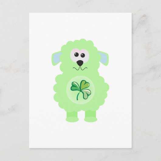 St. Pattys Day Goofkins lam Briefkaart (Voorkant)