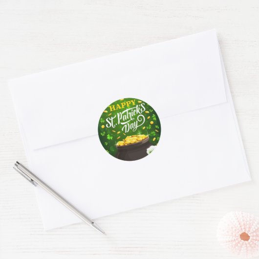 St Patty's Day Kitchen Sticker (Envelop)