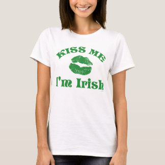 St. Patty's Day Kus Me Ik Ben Iers T-shirt