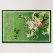 St. Patty's Day Meisje Grote Puzzel (Horizontaal)