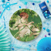 St. Patty's Day Meisje Papieren Bord (Feest)