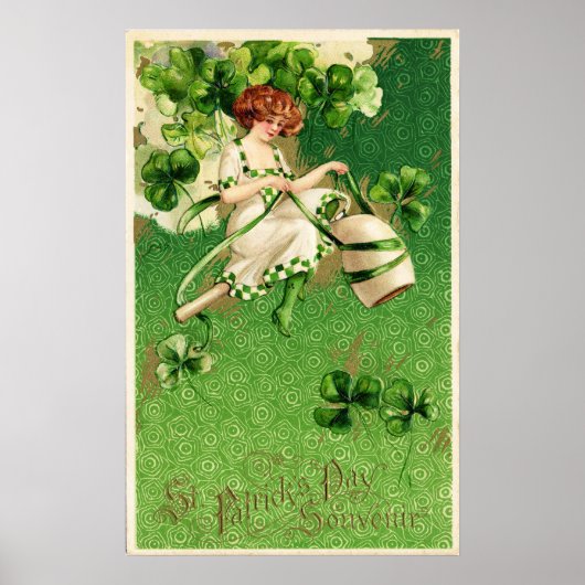St. Patty's Day Meisjes Poster (Voorkant)