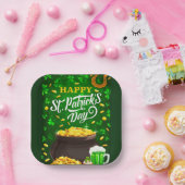 St. Patty's Day Paper-Bord Papieren Bordje (Feest)