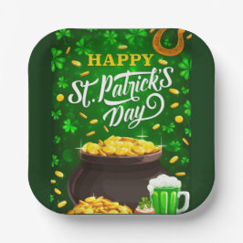 St. Patty's Day Paper-Bord Papieren Bordje