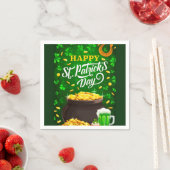 St. Patty's Day Paper Napkin Servet (Insitu)