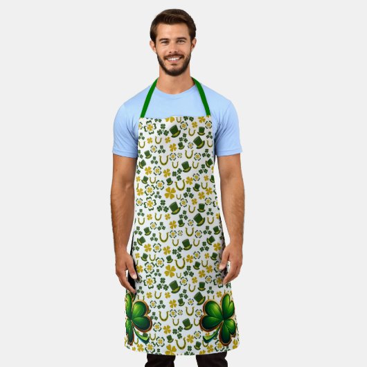 St. Patty's Day Schort (Gedragen)