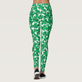 St. Pattys Day Shamrocks Leggings (Achterkant)