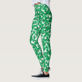 St. Pattys Day Shamrocks Leggings (Links)