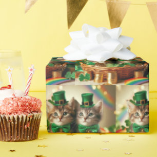 St Patty's Day Tabby's Cadeaupapier