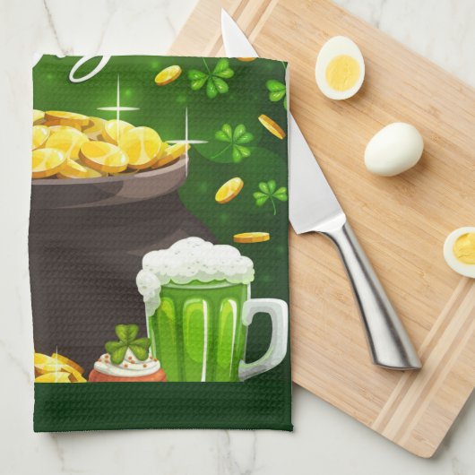 St. Patty's Day Theedoek (Quarter Fold)