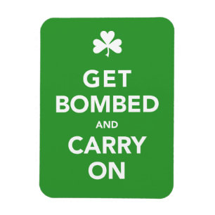 St. Patty's Day Wordt gebombardeerd & ga door Magneet