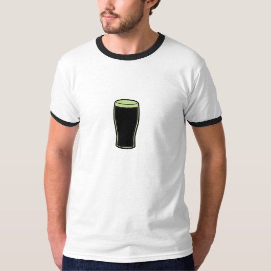 St. Patty's Pint Green Beer Glass Shirt (Voorkant)
