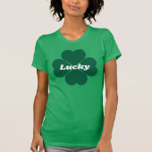 St. Patty's Shamrocks | groene geluksklaver T-shirt (Voorkant)