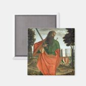 St. Paul, 1520 (olie op het paneel) Magneet (Voorkant / Achterkant)